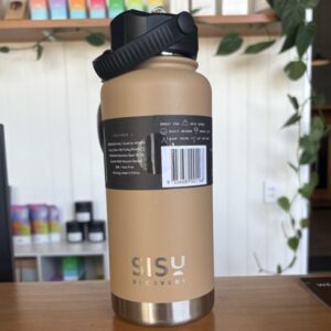 950 ml bottle w/straw